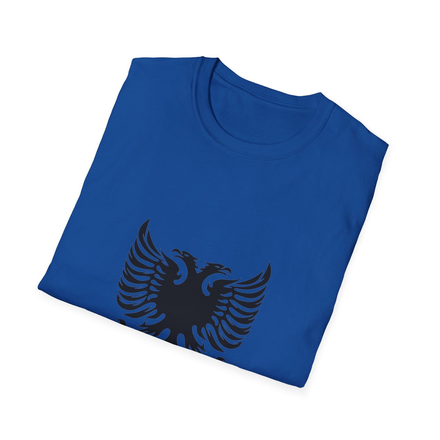 Albanian Eagle Tribal Design T-shirt - Unisex Softstyle T-Shirt