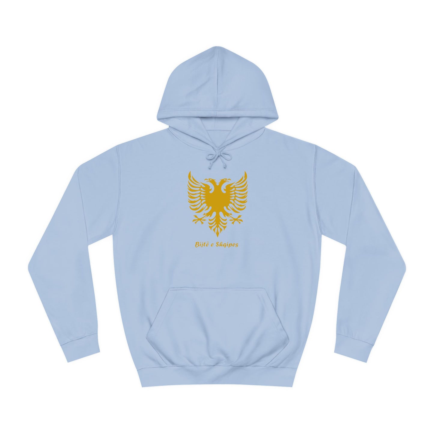 Bijte e Shqipes - Golden Eagle Design - Unisex College Hoodie