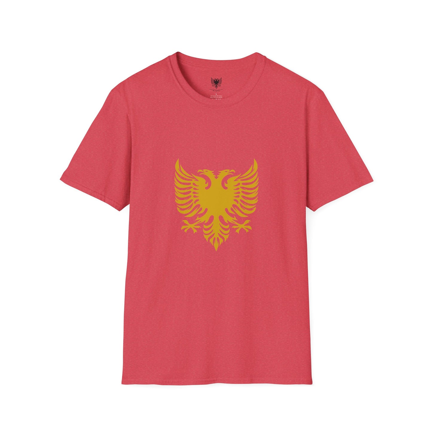 Golden Eagle Design - Unisex Softstyle T-Shirt