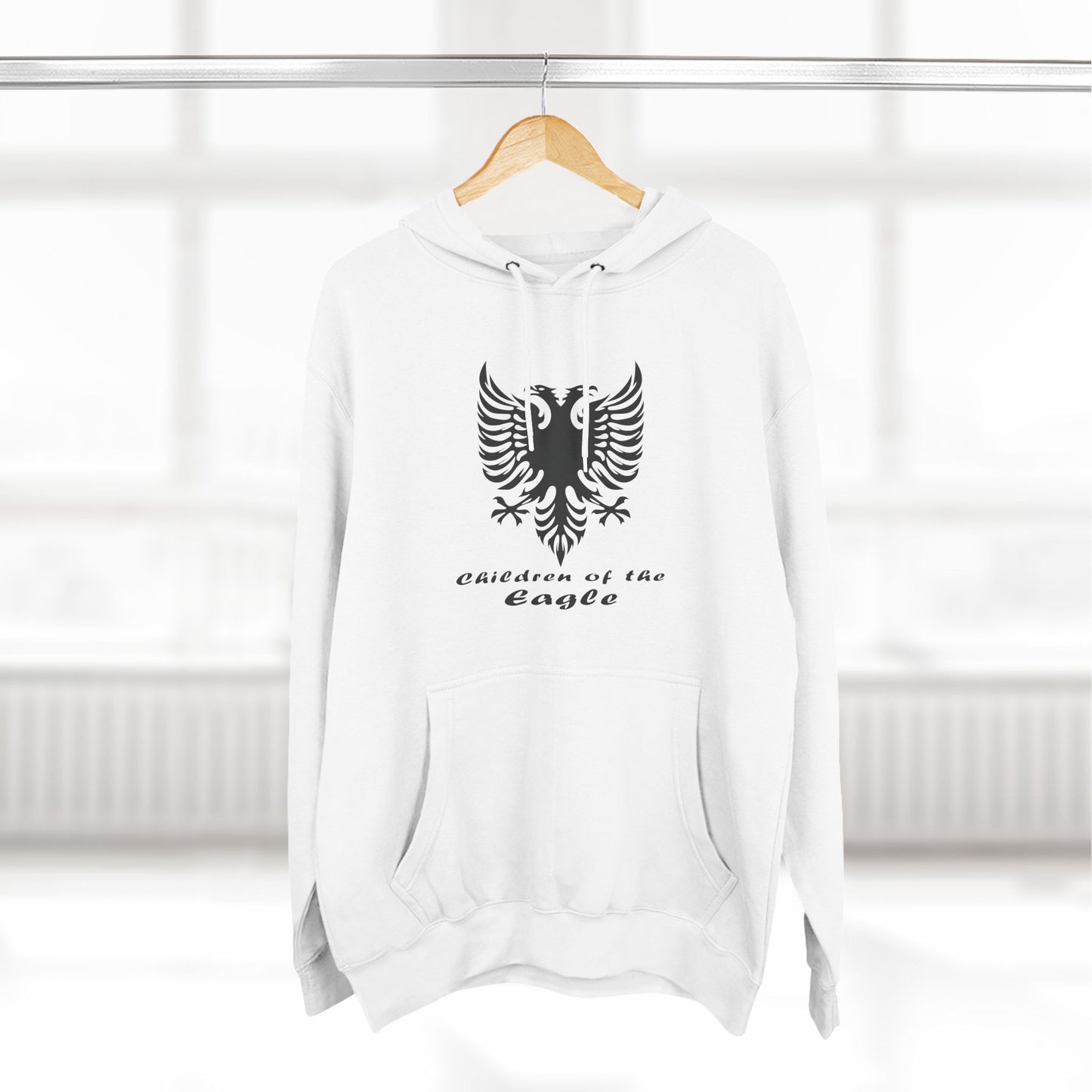 Children of the Eagle - Unisex Three-Panel Fleece Hoodie