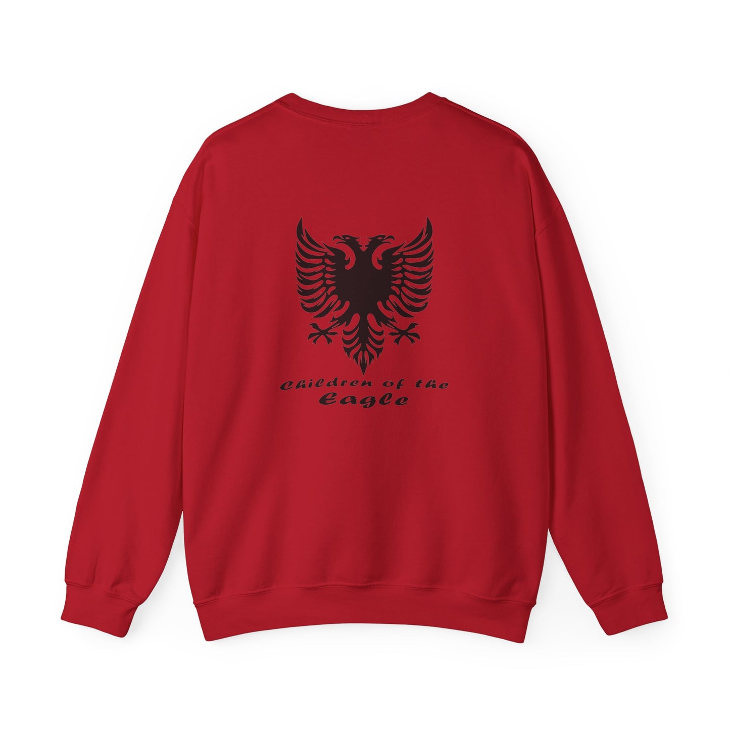 Children of the Eagle Back Eagle Tribal Design Unisex Heavy Blend™ Crewneck Sweatshirt
