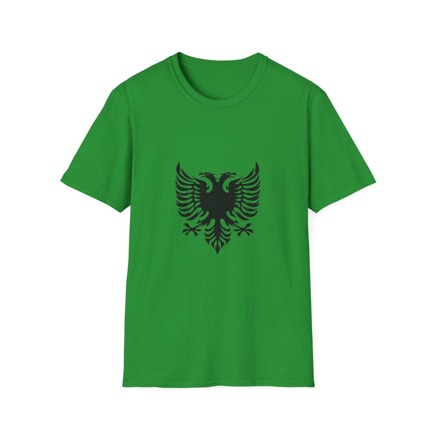 Albanian Eagle Tribal Design T-shirt - Unisex Softstyle T-Shirt