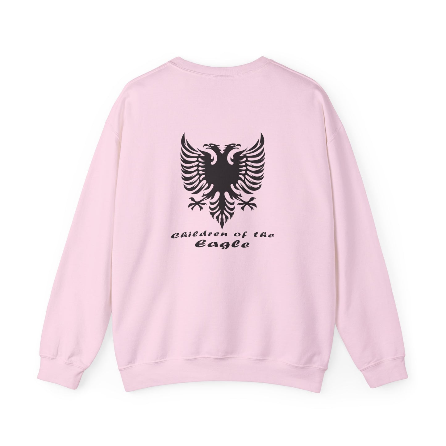 Children of the Eagle Back Eagle Tribal Design Unisex Heavy Blend™ Crewneck Sweatshirt