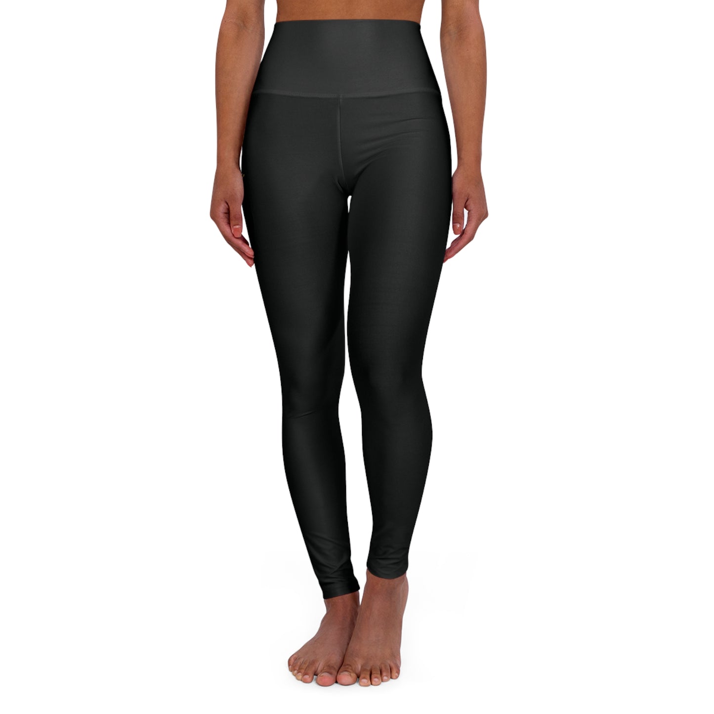High Waisted Yoga Leggings (AOP) - Children of the Eagle Design