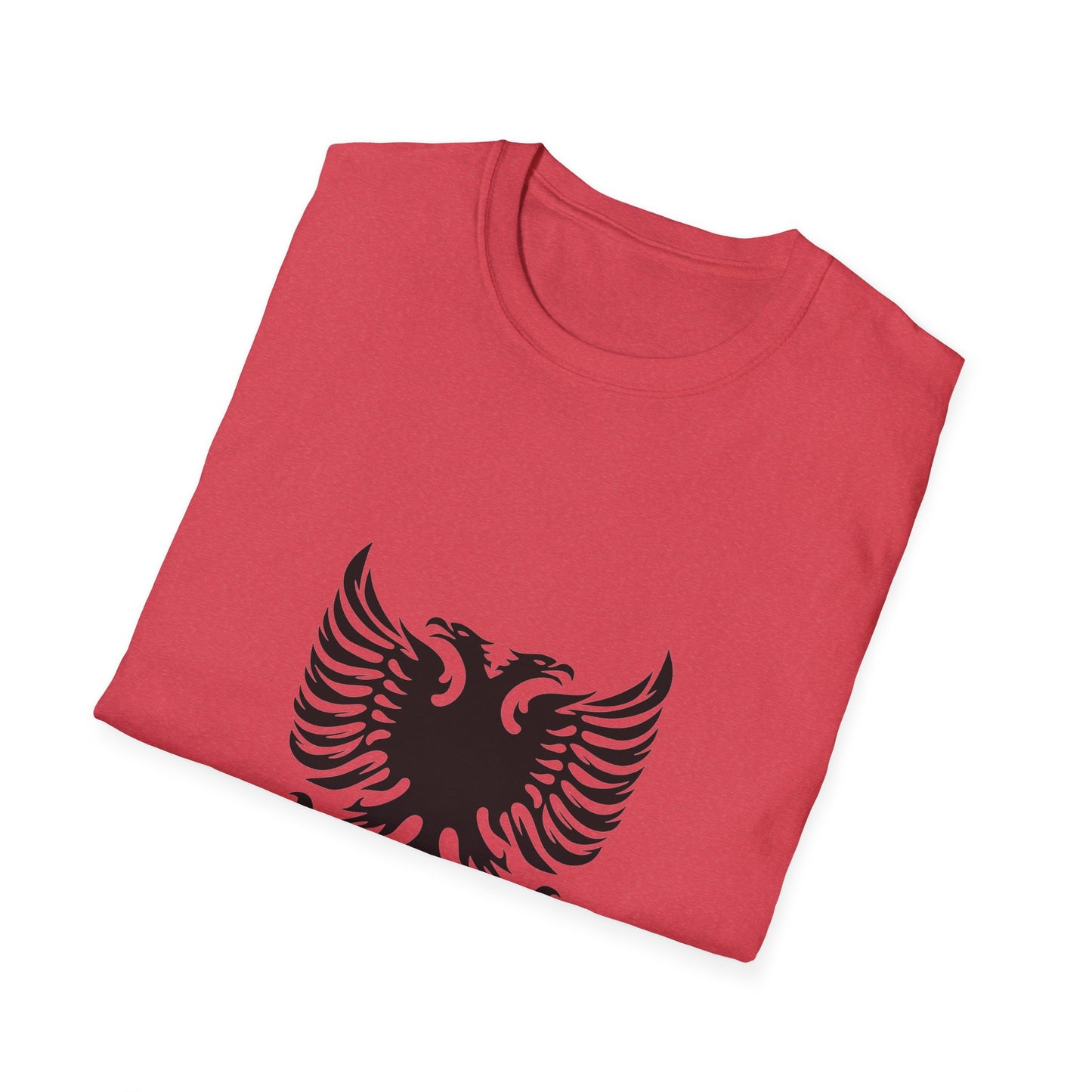 Albanian Eagle Tribal Design T-shirt - Unisex Softstyle T-Shirt