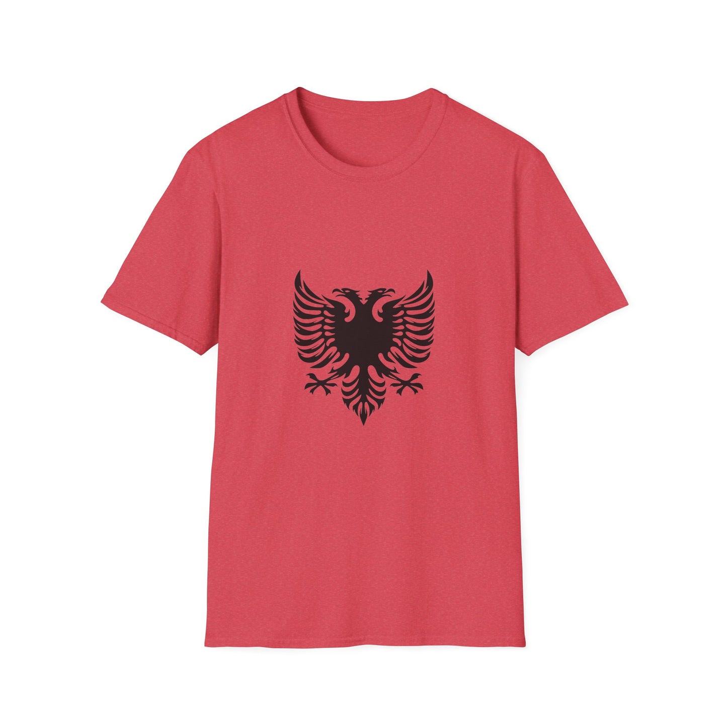 Albanian Eagle Tribal Design T-shirt - Unisex Softstyle T-Shirt