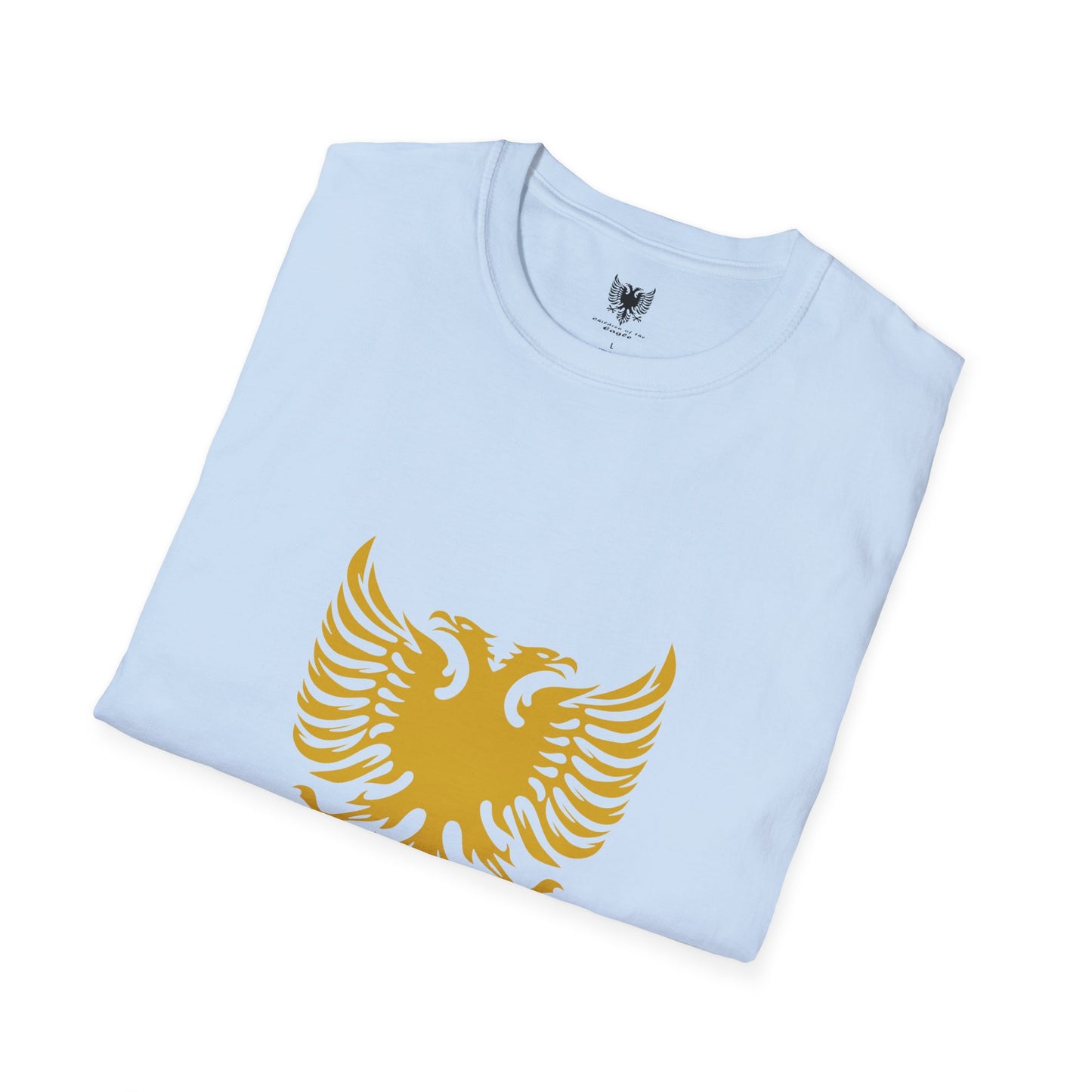 Golden Eagle Design - Unisex Softstyle T-Shirt