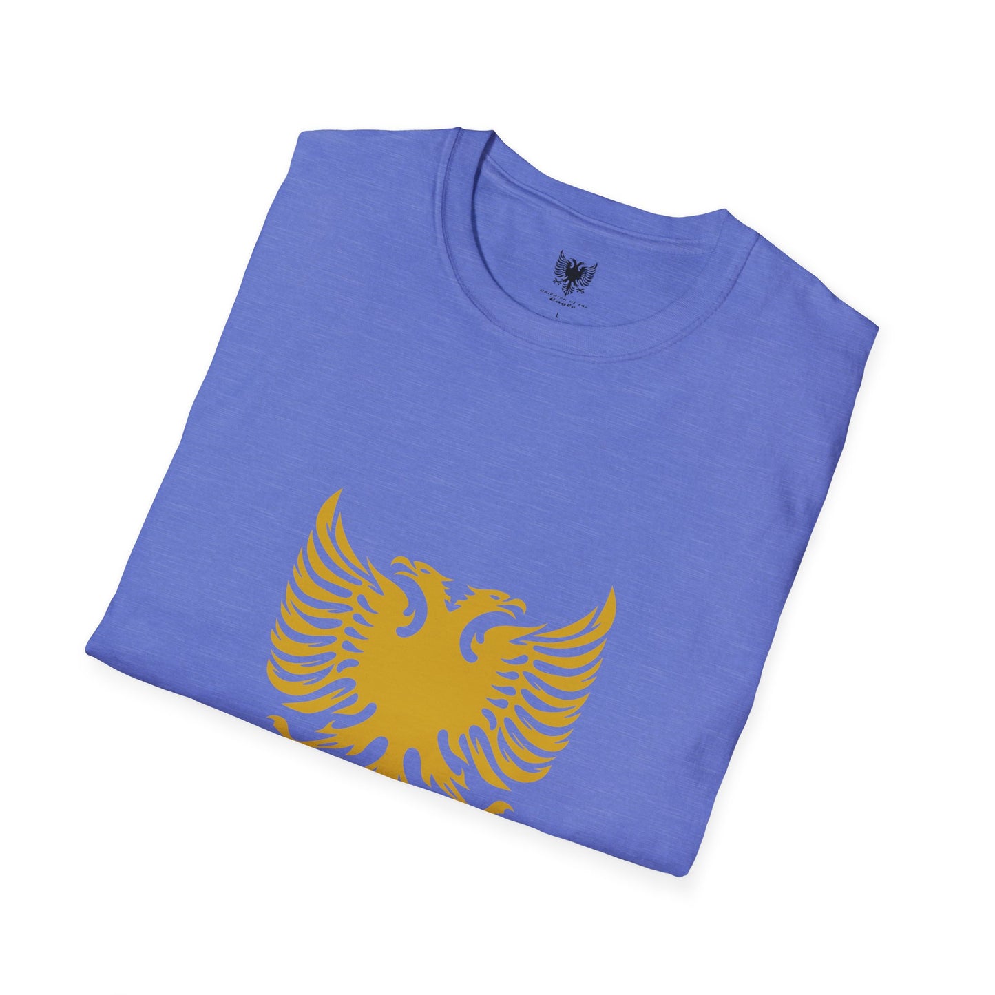 Golden Eagle Design - Unisex Softstyle T-Shirt