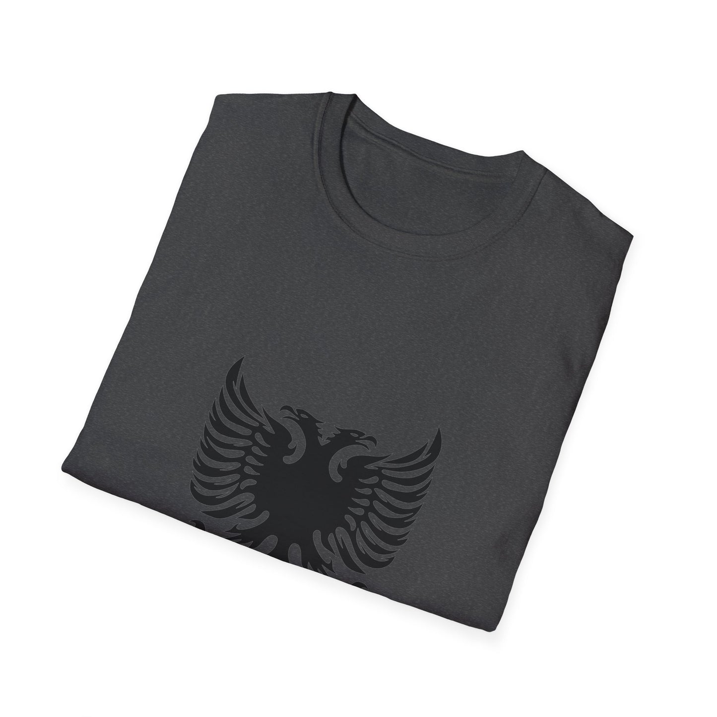 Albanian Eagle Tribal Design T-shirt - Unisex Softstyle T-Shirt