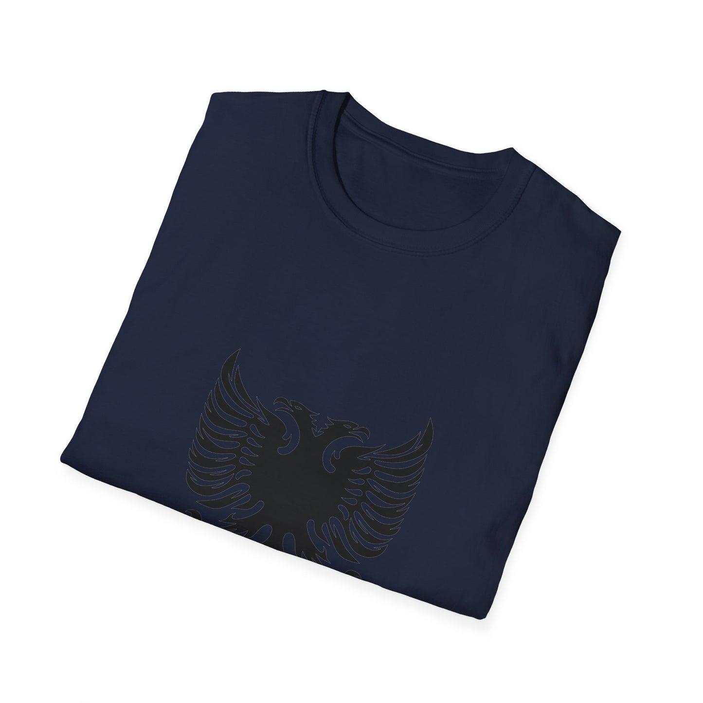 Albanian Eagle Tribal Design T-shirt - Unisex Softstyle T-Shirt