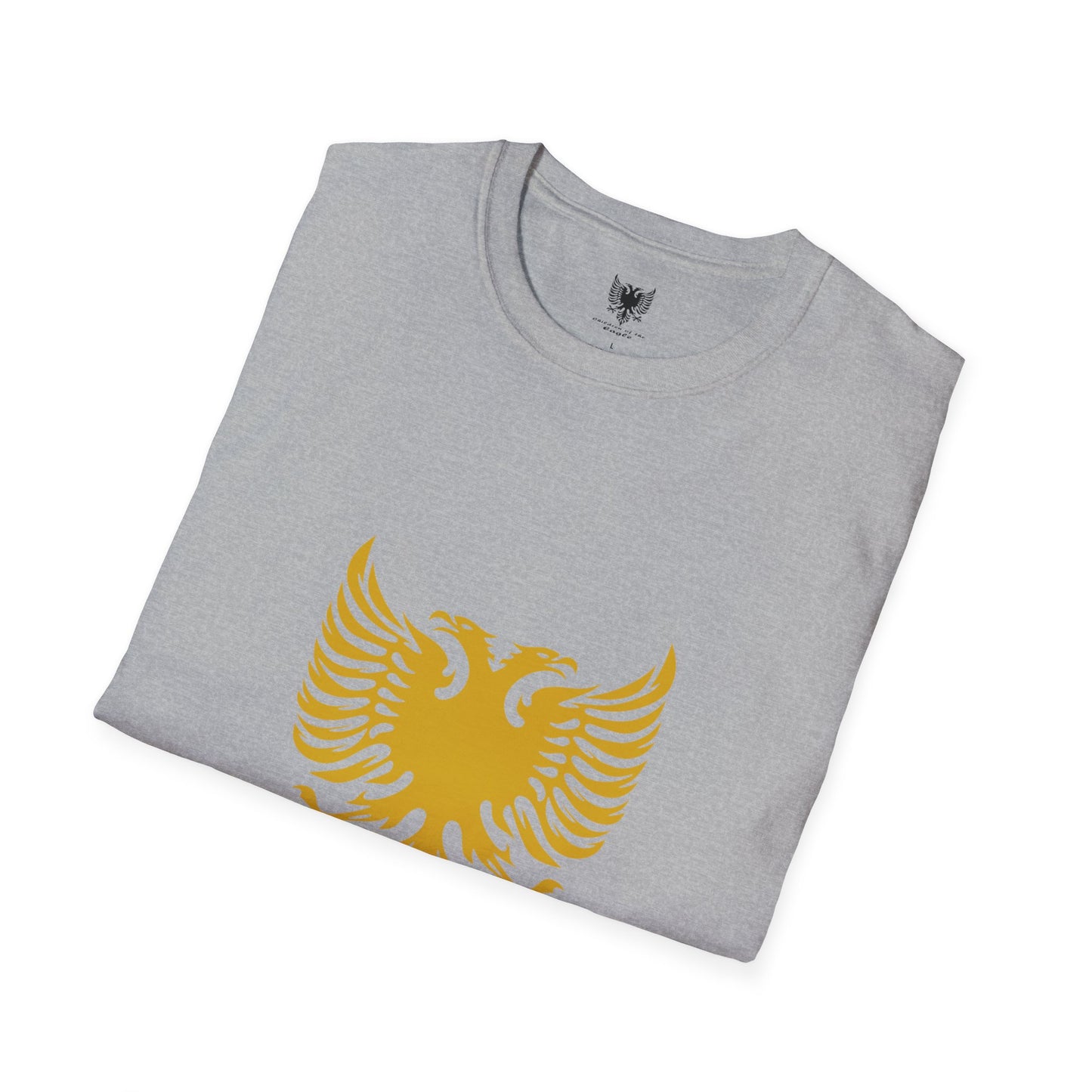 Golden Eagle Design - Unisex Softstyle T-Shirt
