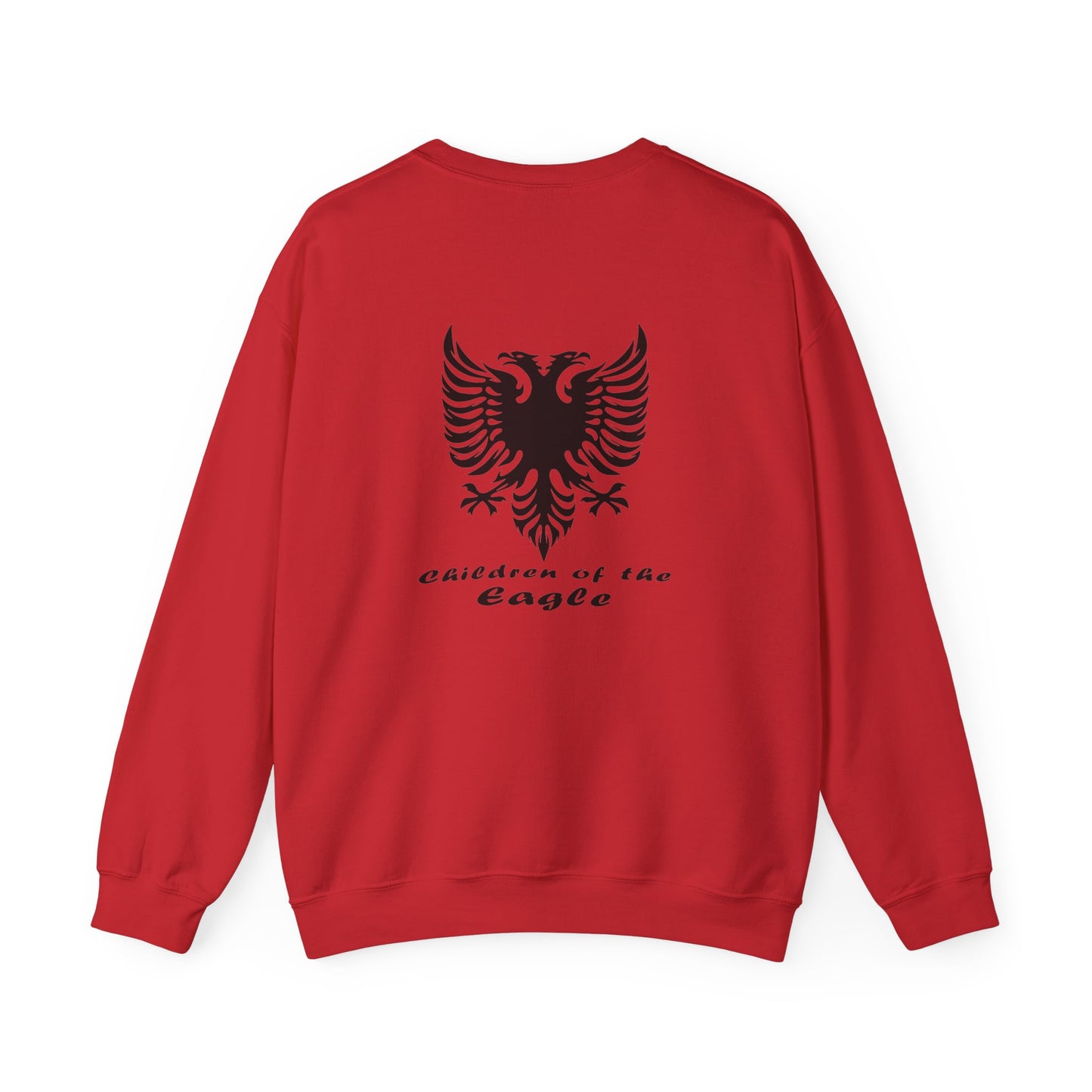 Children of the Eagle Back Eagle Tribal Design Unisex Heavy Blend™ Crewneck Sweatshirt