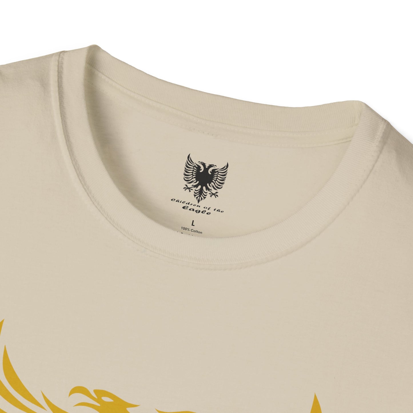 Children of the Eagle Unisex T-Shirt, Cool Graphic Tee, Nature Lover's Apparel, Double Headed Eagle Tribal Design