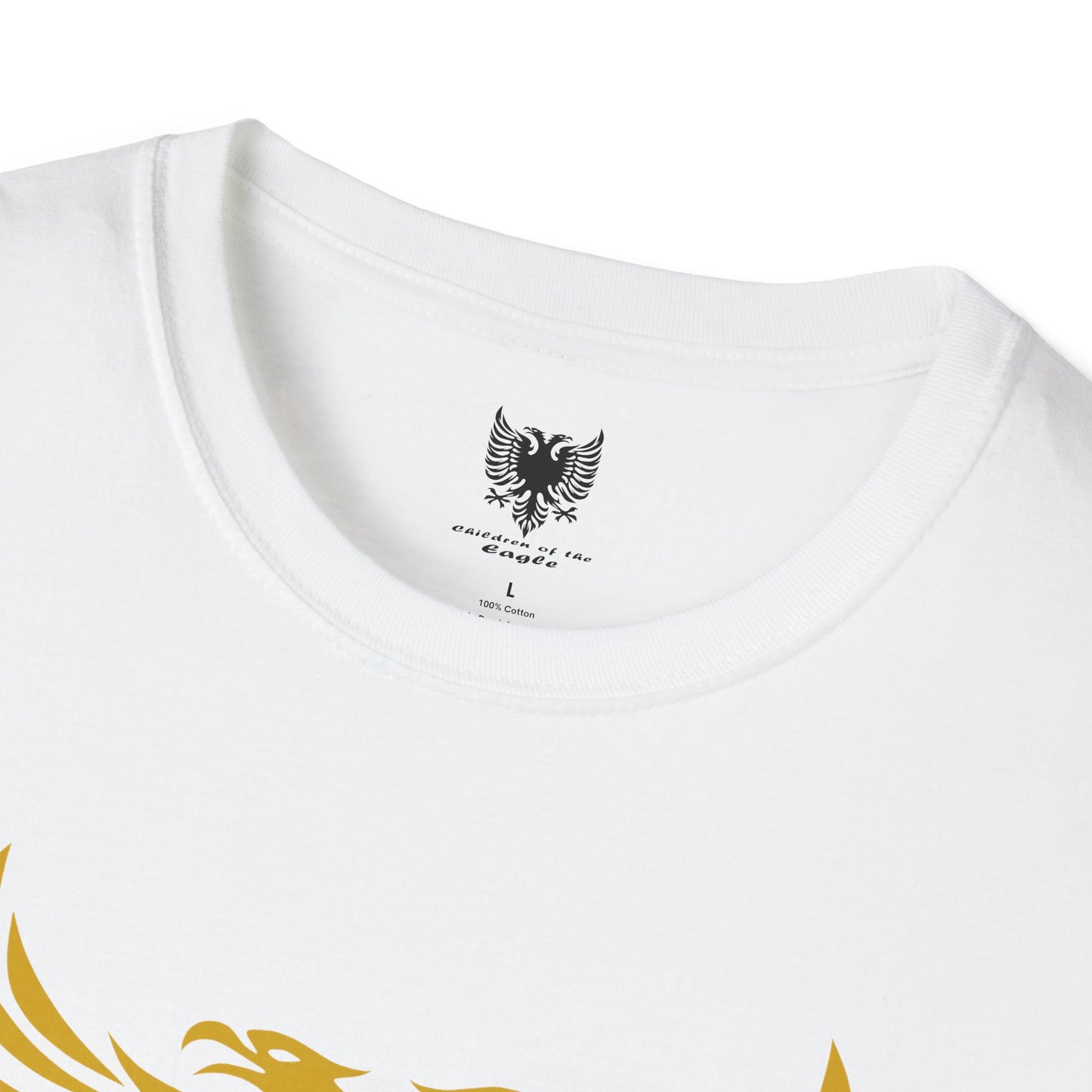 Children of the Eagle Unisex T-Shirt, Cool Graphic Tee, Nature Lover's Apparel, Double Headed Eagle Tribal Design