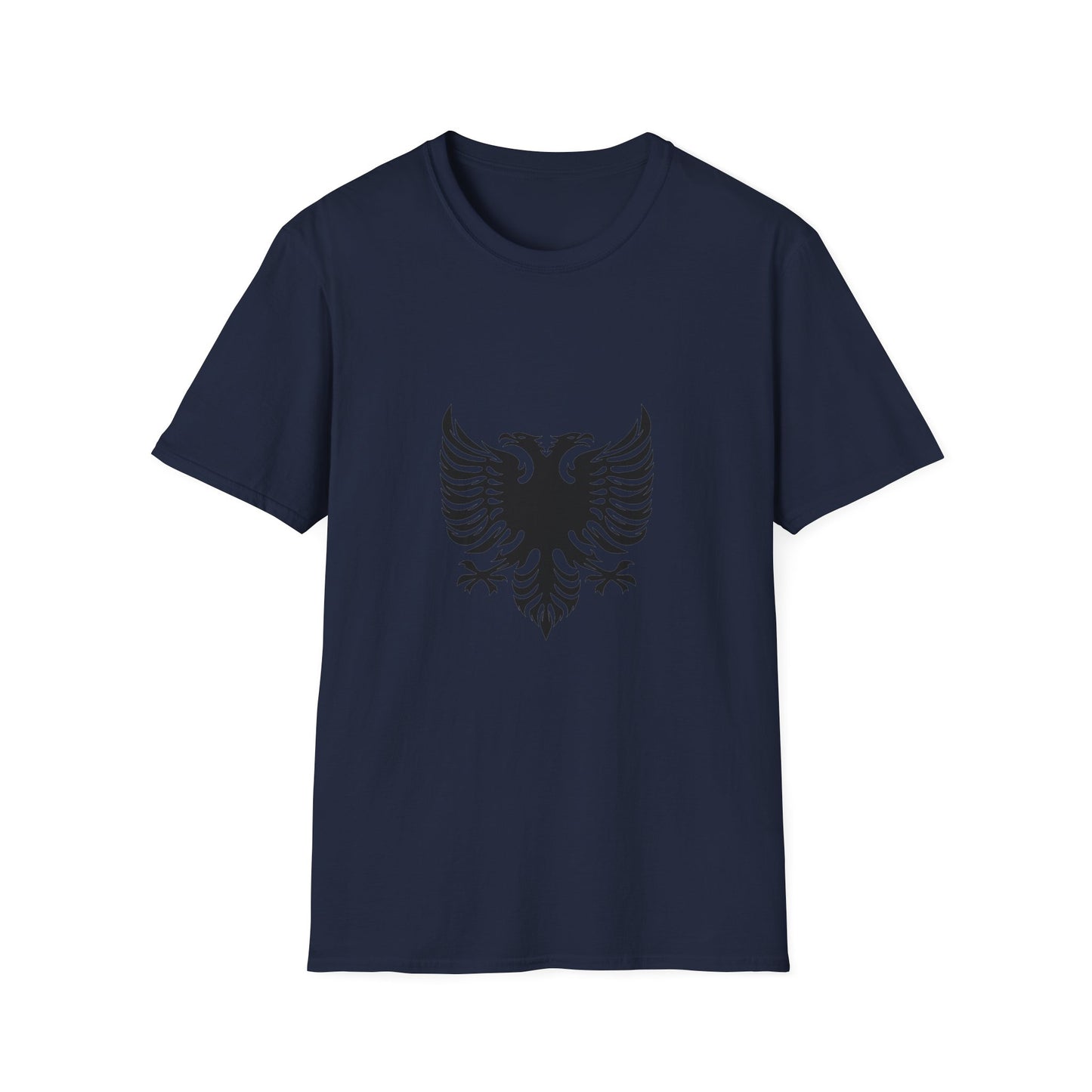 Albanian Eagle Tribal Design T-shirt - Unisex Softstyle T-Shirt