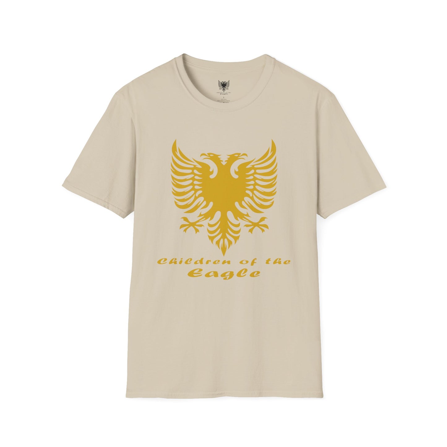 Children of the Eagle Unisex T-Shirt, Cool Graphic Tee, Nature Lover's Apparel, Double Headed Eagle Tribal Design