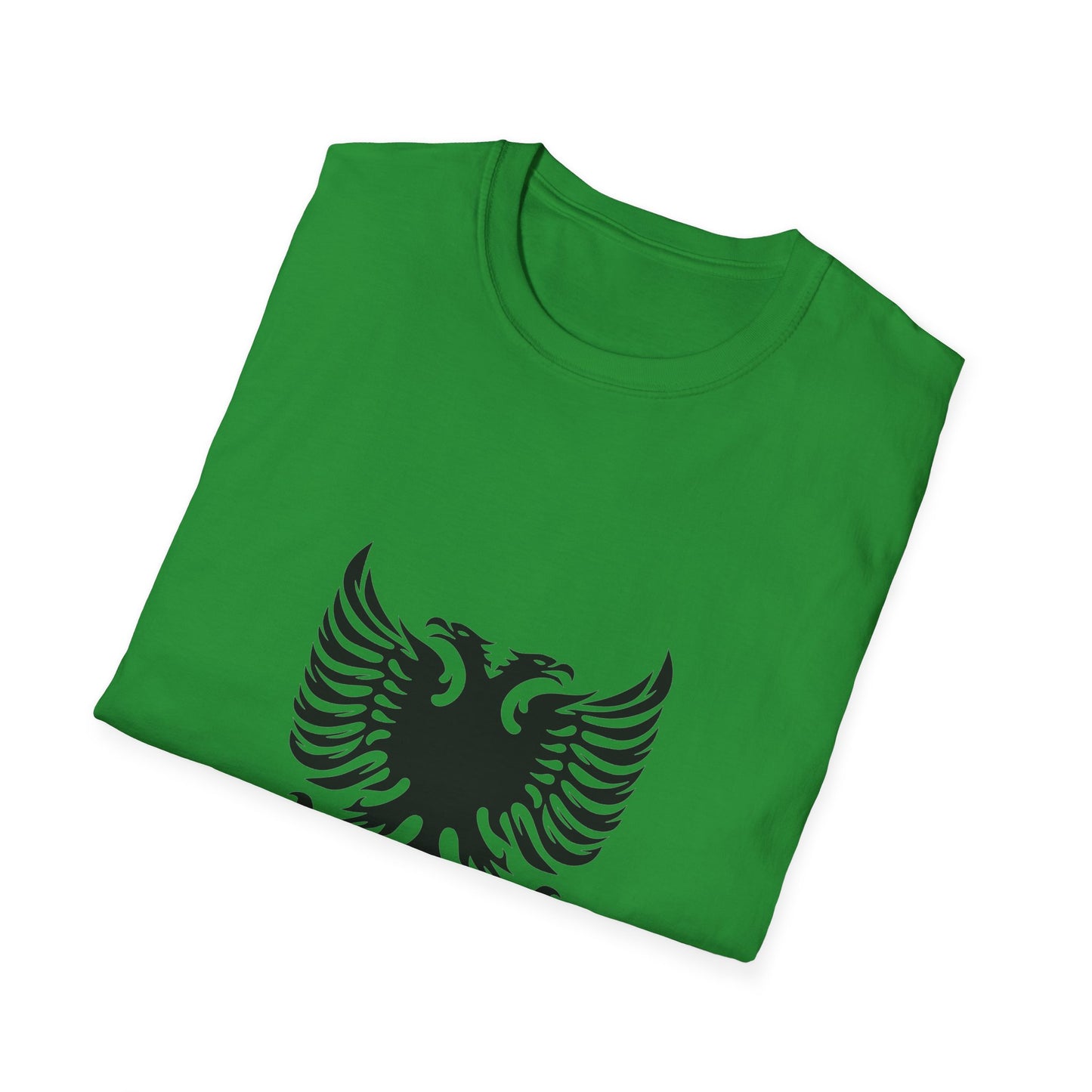 Albanian Eagle Tribal Design T-shirt - Unisex Softstyle T-Shirt