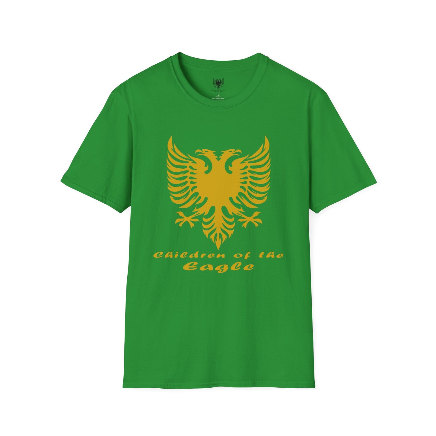 Children of the Eagle Unisex T-Shirt, Cool Graphic Tee, Nature Lover's Apparel, Double Headed Eagle Tribal Design