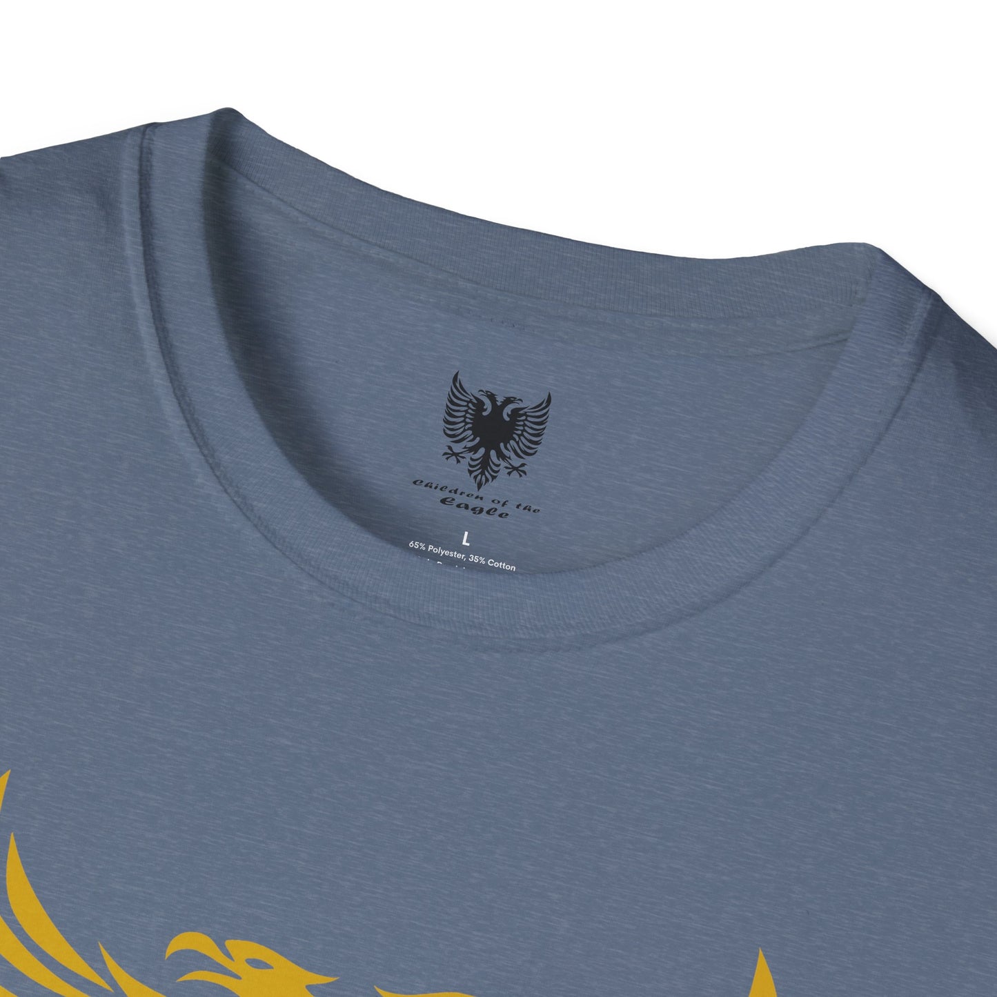Children of the Eagle Unisex T-Shirt, Cool Graphic Tee, Nature Lover's Apparel, Double Headed Eagle Tribal Design