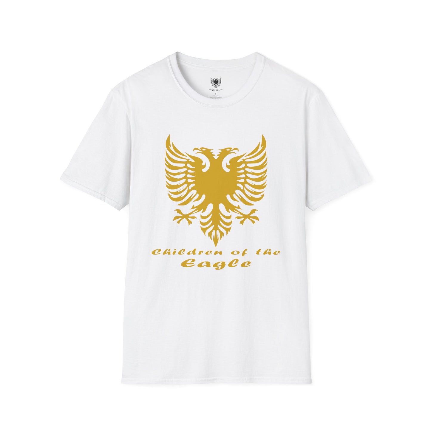 Children of the Eagle Unisex T-Shirt, Cool Graphic Tee, Nature Lover's Apparel, Double Headed Eagle Tribal Design