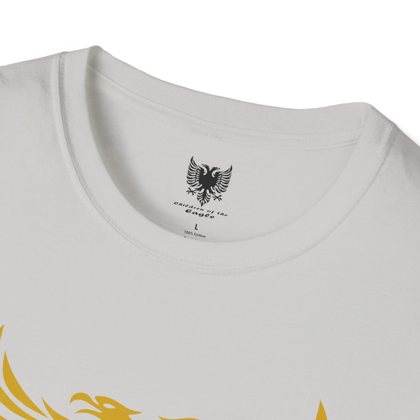 Children of the Eagle Unisex T-Shirt, Cool Graphic Tee, Nature Lover's Apparel, Double Headed Eagle Tribal Design