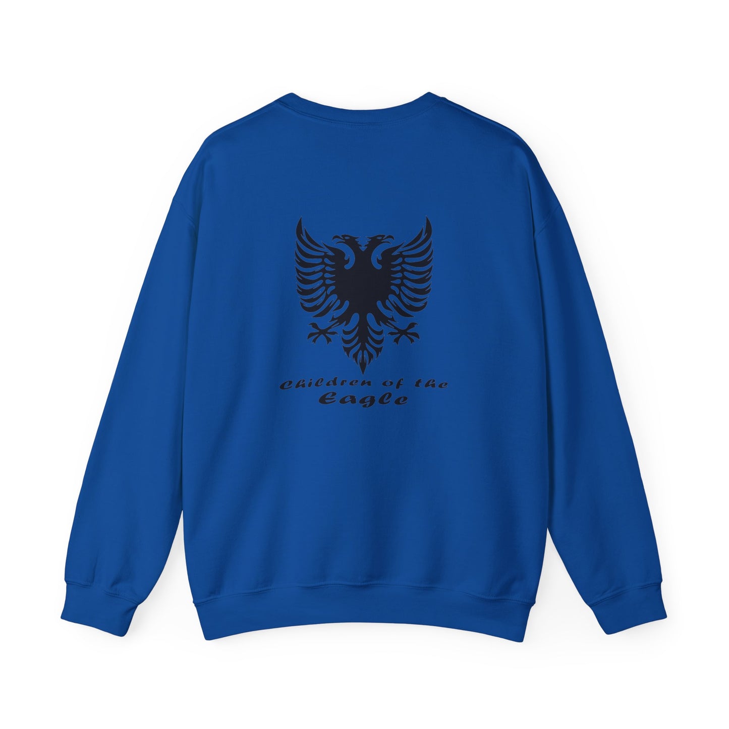 Children of the Eagle Back Eagle Tribal Design Unisex Heavy Blend™ Crewneck Sweatshirt
