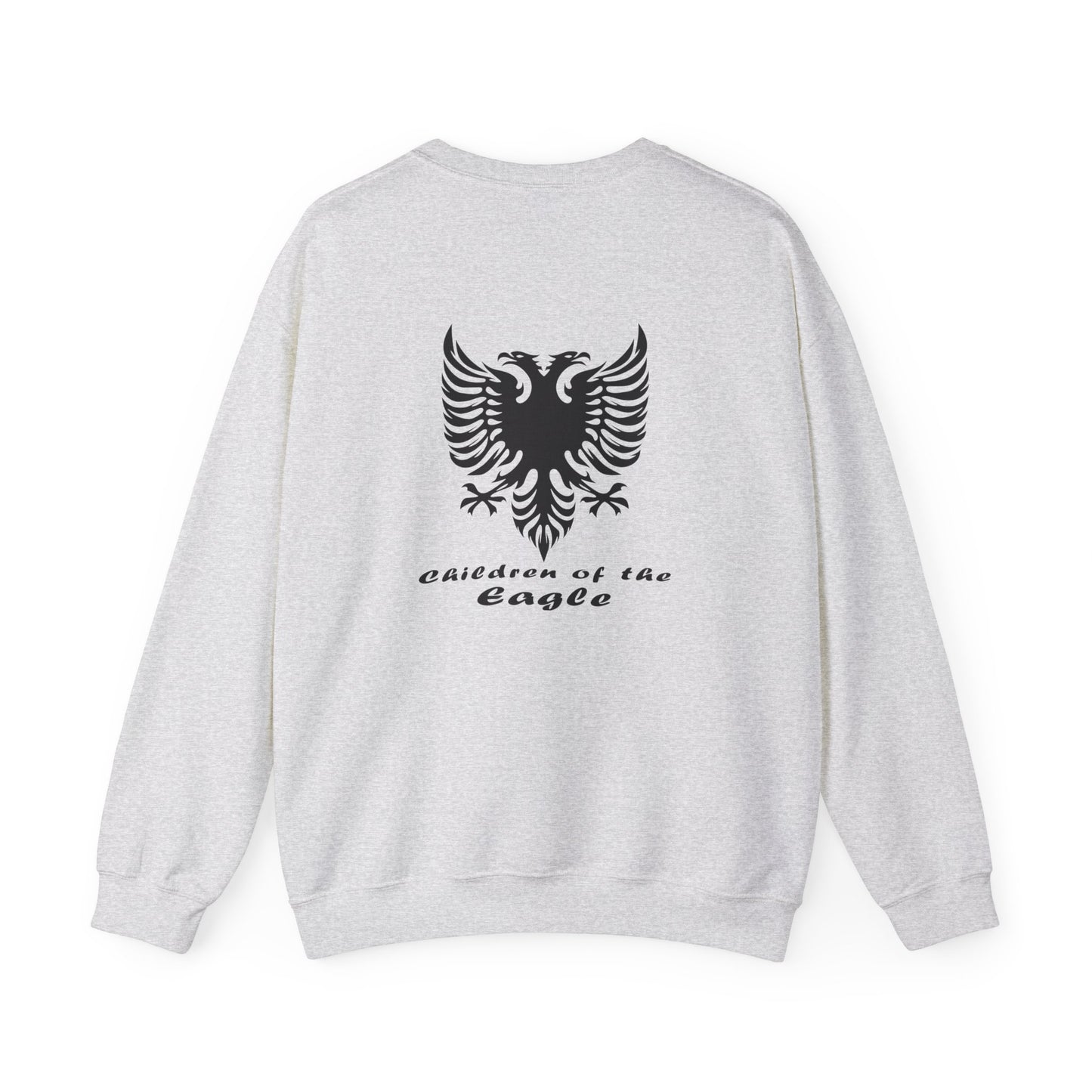 Children of the Eagle Back Eagle Tribal Design Unisex Heavy Blend™ Crewneck Sweatshirt