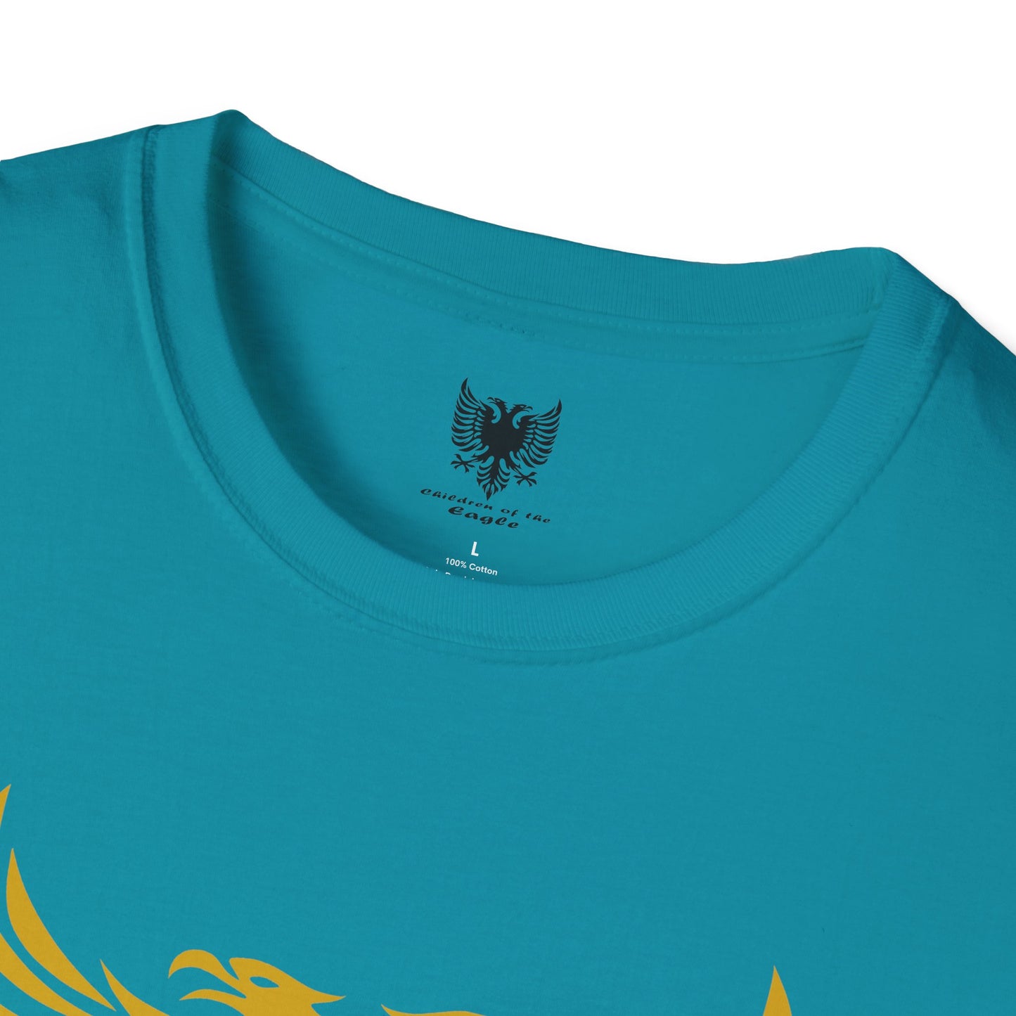 Children of the Eagle Unisex T-Shirt, Cool Graphic Tee, Nature Lover's Apparel, Double Headed Eagle Tribal Design
