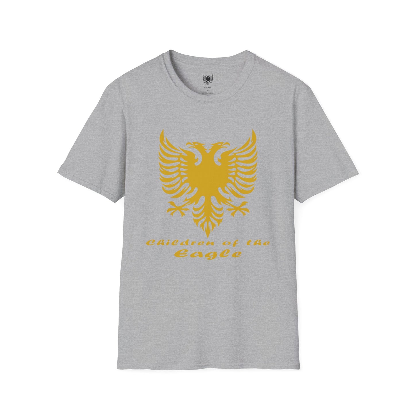 Children of the Eagle Unisex T-Shirt, Cool Graphic Tee, Nature Lover's Apparel, Double Headed Eagle Tribal Design
