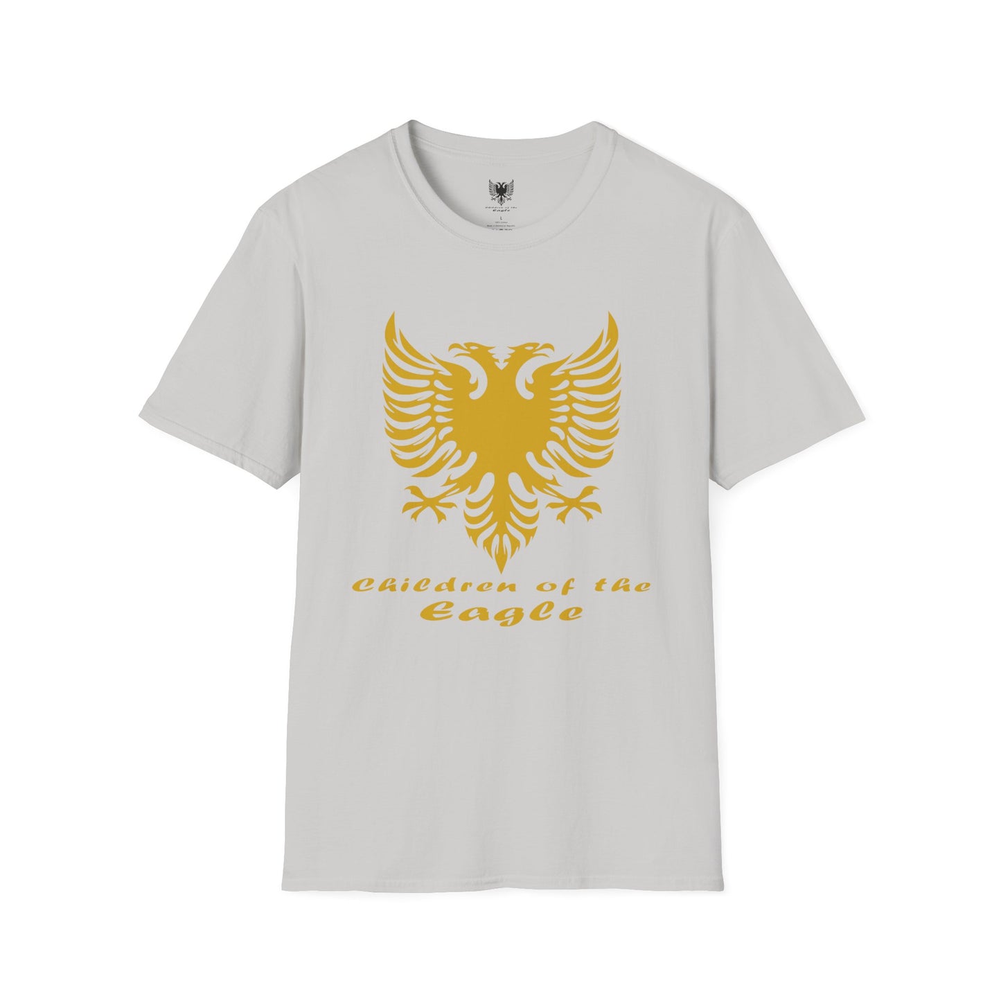Children of the Eagle Unisex T-Shirt, Cool Graphic Tee, Nature Lover's Apparel, Double Headed Eagle Tribal Design