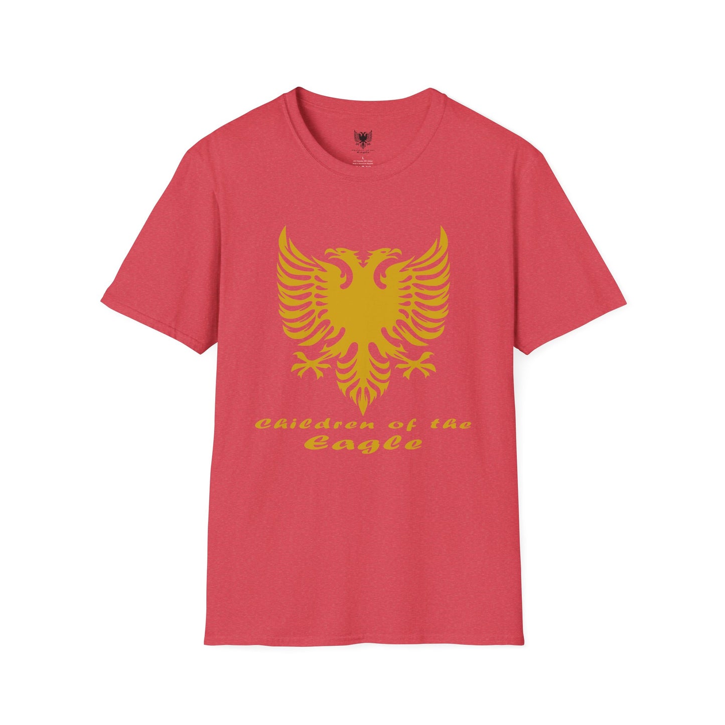 Children of the Eagle Unisex T-Shirt, Cool Graphic Tee, Nature Lover's Apparel, Double Headed Eagle Tribal Design