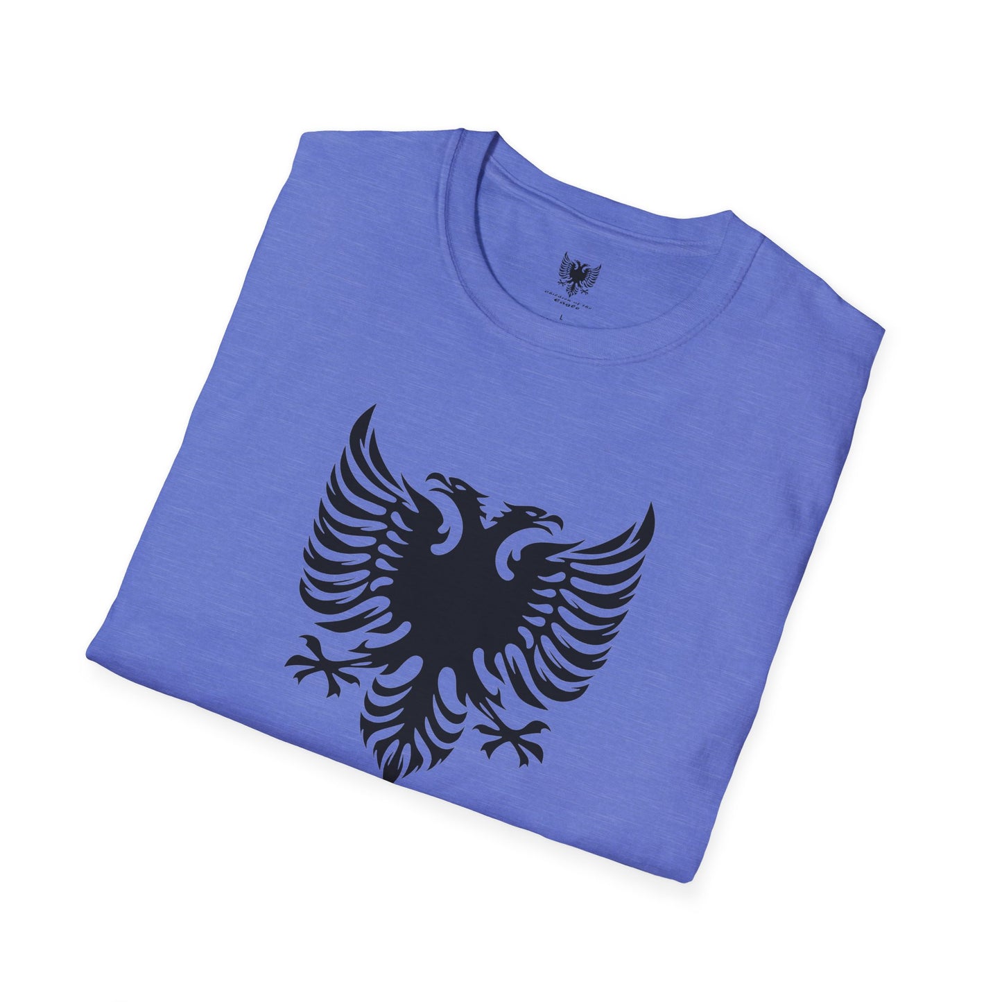 Bijte e Shqipes Unisex Softstyle T-Shirt Double Headed Eagle Tribal Design